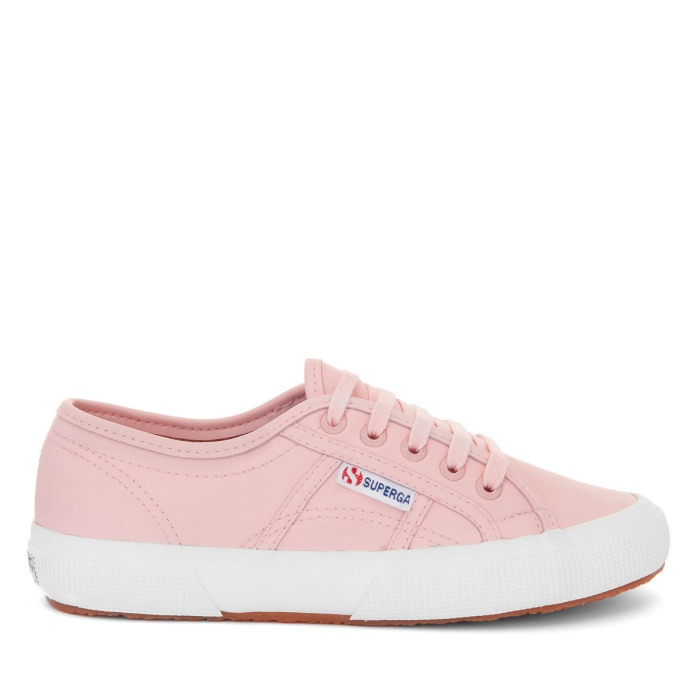 Superga 2750 Vegan Leather Pink-White Avorio