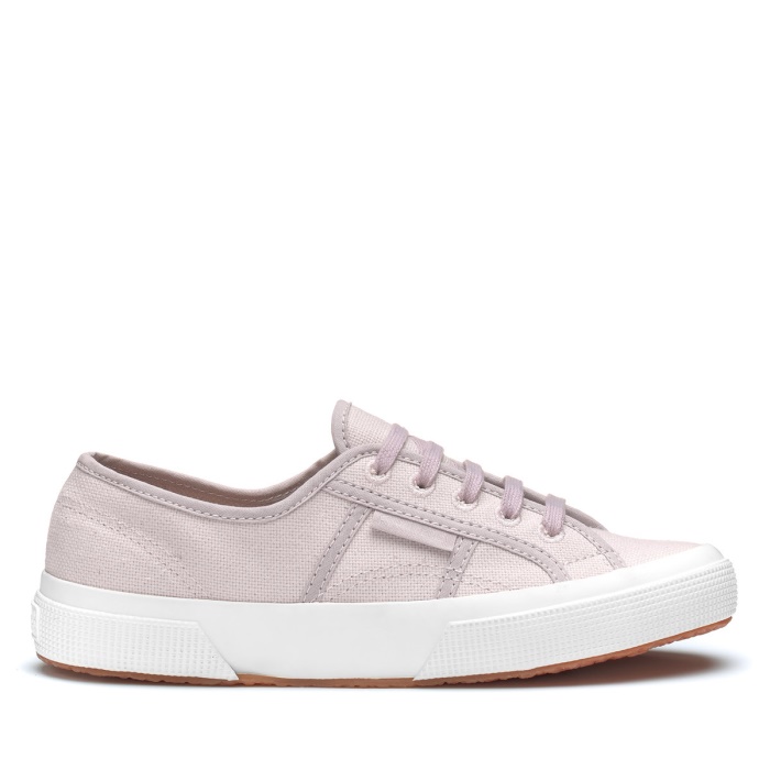 2750 Organic Canvas Natural Dye Pink Magenta Leaves Superga