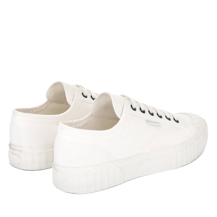 Superga 2630 Cotu White Avorio-Grey Colomba