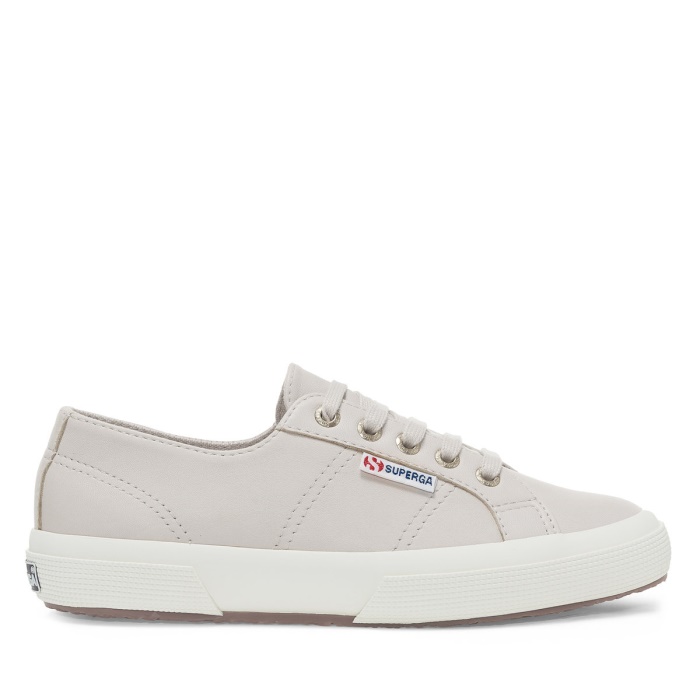 Superga 2750 Nappa Lea Pink Almond-F Avorio