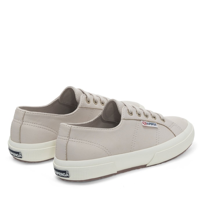 Superga 2750 Nappa Lea Pink Almond-F Avorio