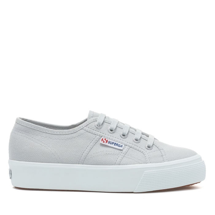 Superga 2730 Mid Platform Grey Ash