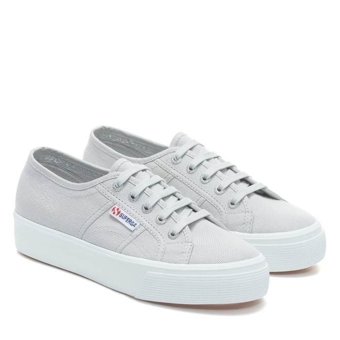 Superga 2730 Mid Platform Grey Ash