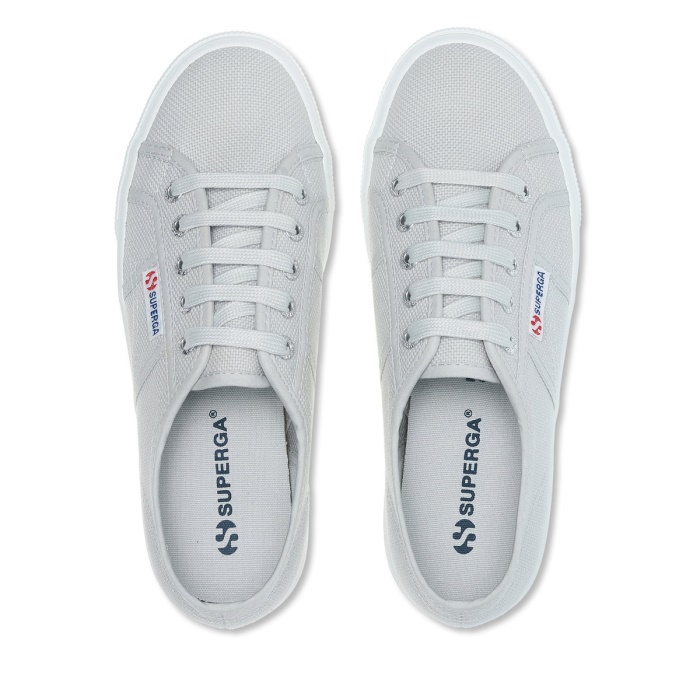 Superga 2730 Mid Platform Grey Ash