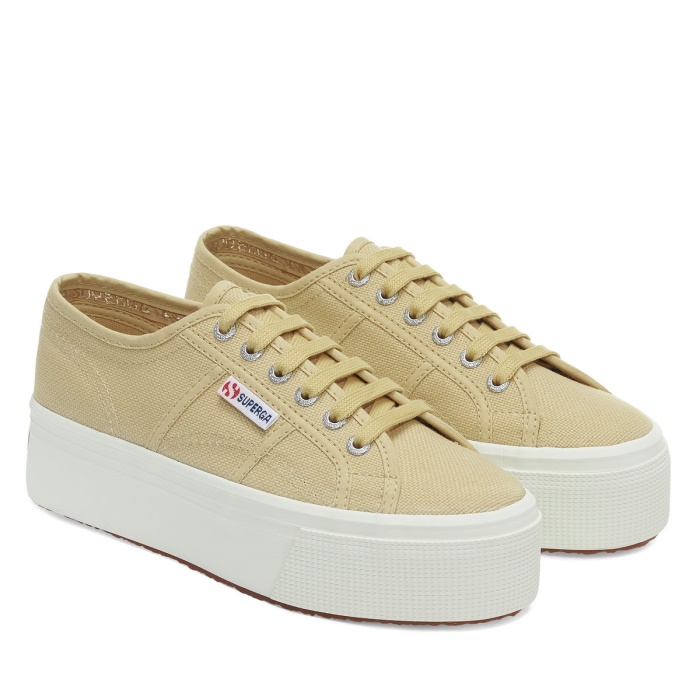 Superga 2790 Linea Up Down Beige Almond-F Avorio