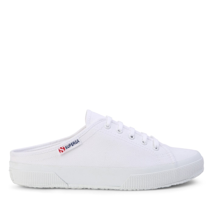 Superga 2401 Nude Mule White Nude
