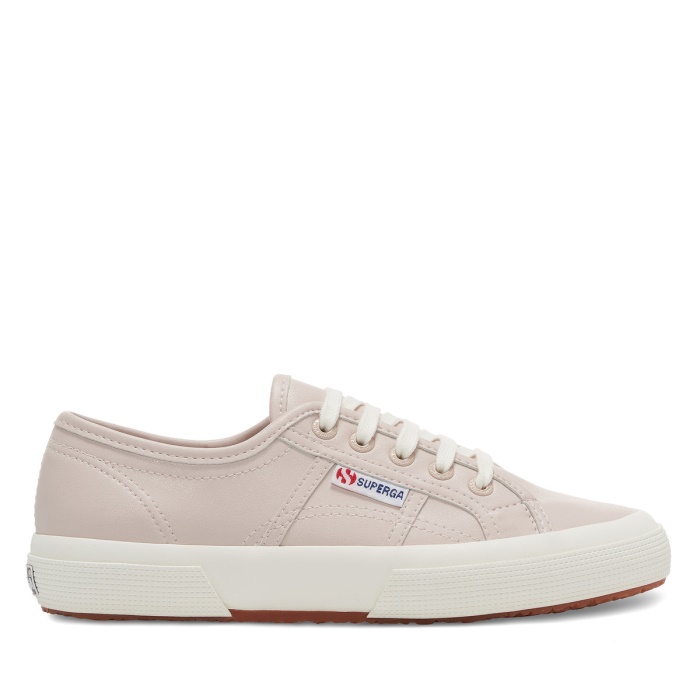 Superga 2750 Vegan Leather Pink Almond-F Avorio