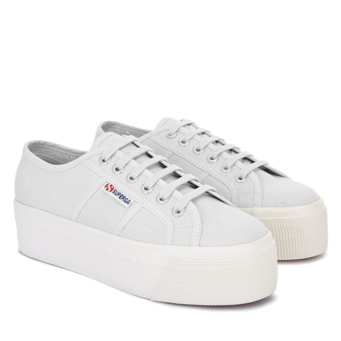 Superga 2790 Linea Up Down Grey Lt-White Avorio
