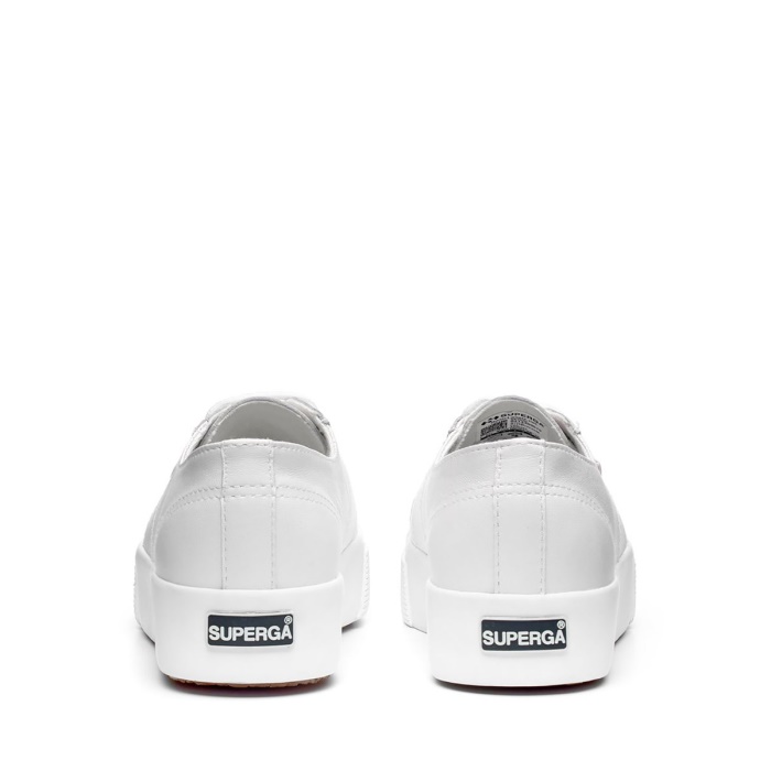 Superga 2730 Nappa Lea Optical White