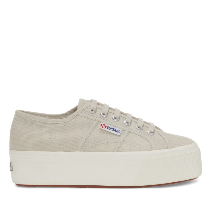Superga 2790 Linea Up Down Grey Sand-F Avorio