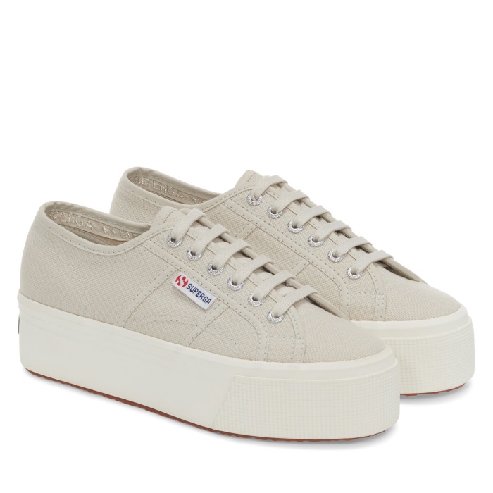 Superga 2790 Linea Up Down Grey Sand-F Avorio