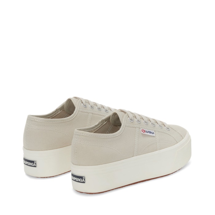 Superga 2790 Linea Up Down Grey Sand-F Avorio