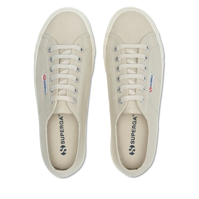 Superga 2790 Linea Up Down Grey Sand-F Avorio