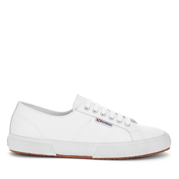 Superga 2750 Nappa Lea White