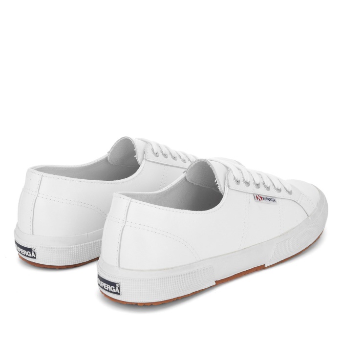 Superga 2750 Nappa Lea White