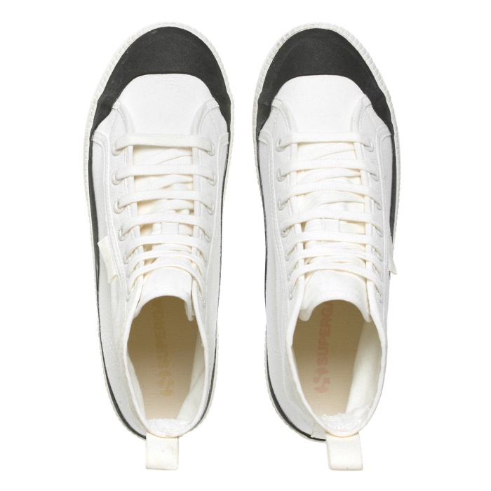 Superga 2469 Alpina Wave Tape White Avorio-Black