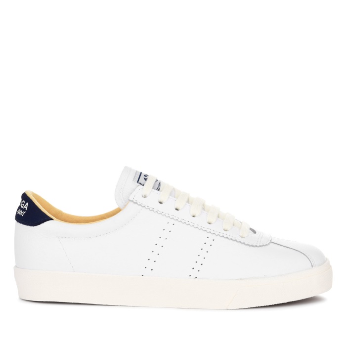 Superga 2843 Superga Sport Club S Blue Navy-Beige Gome