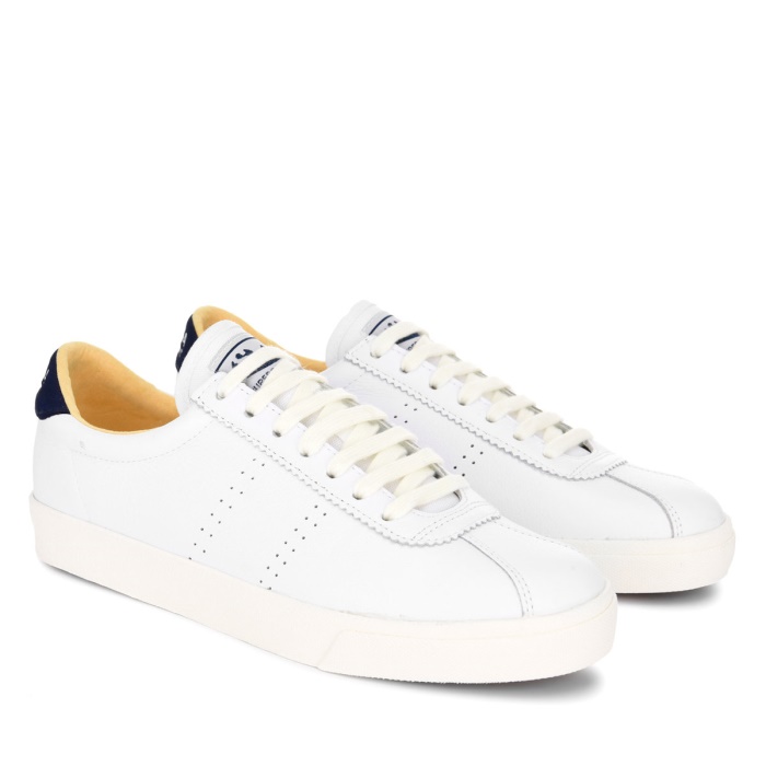 Superga 2843 Superga Sport Club S Blue Navy-Beige Gome