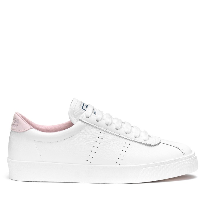 Superga 2843 Superga Sport Club S White-Pink Lt