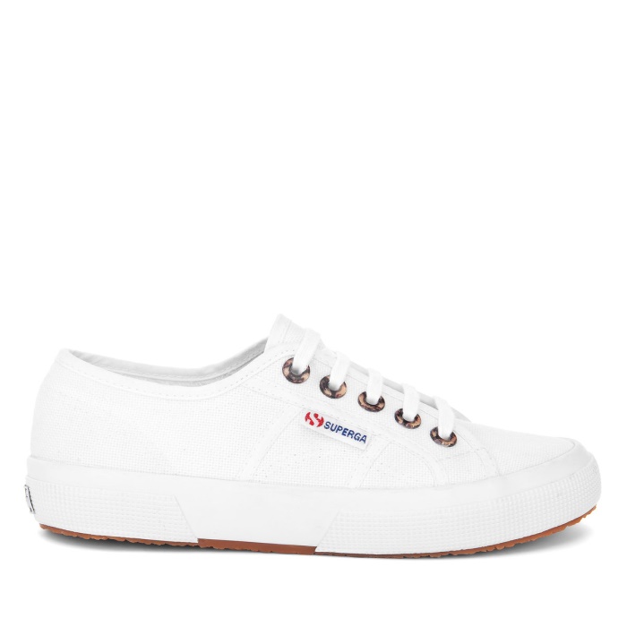 Superga 2750 Resin Eyelets White-Classic Tortoiseshell