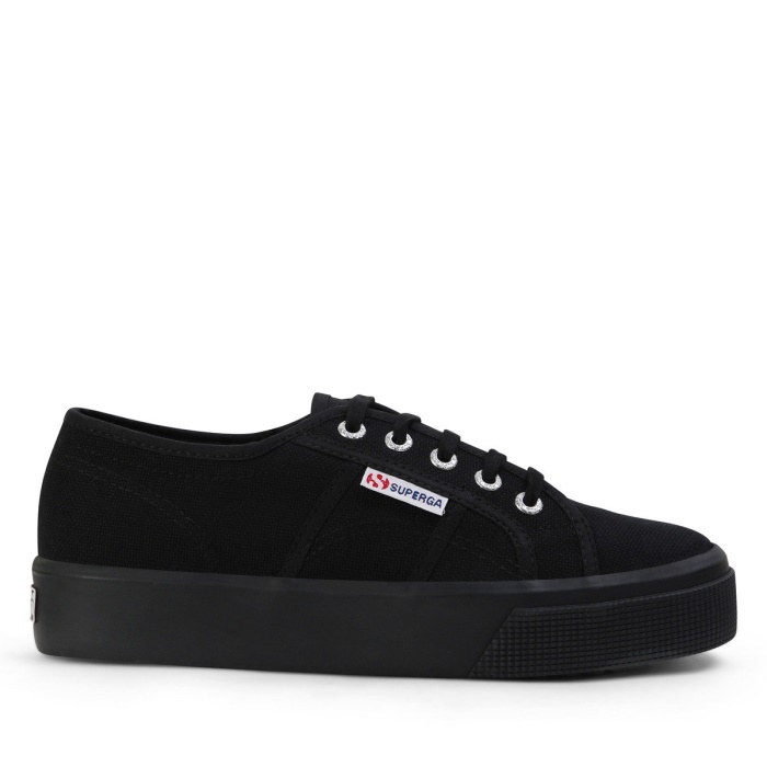 Superga 2730 Mid Platform Full Black