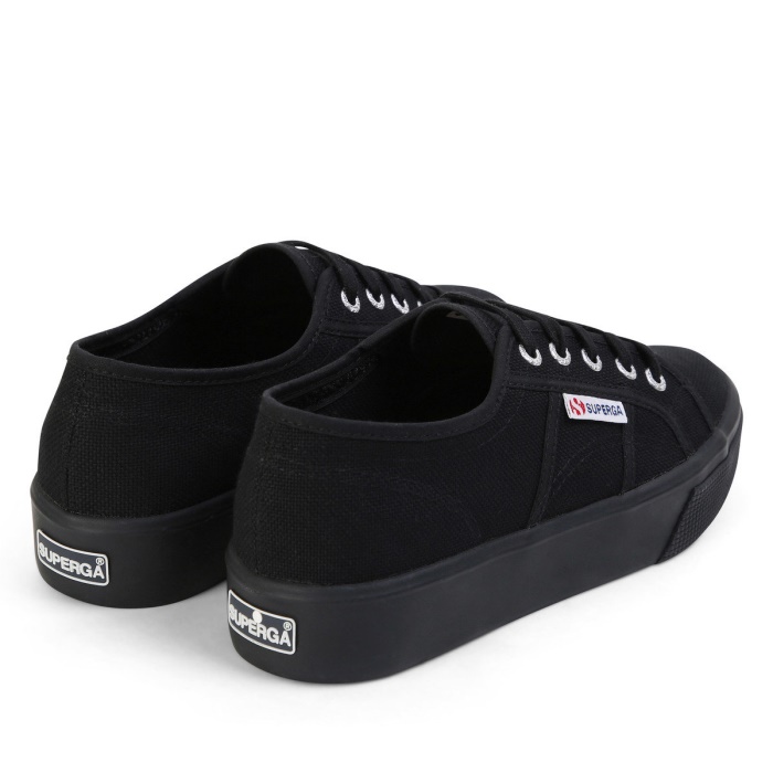 Superga 2730 Mid Platform Full Black