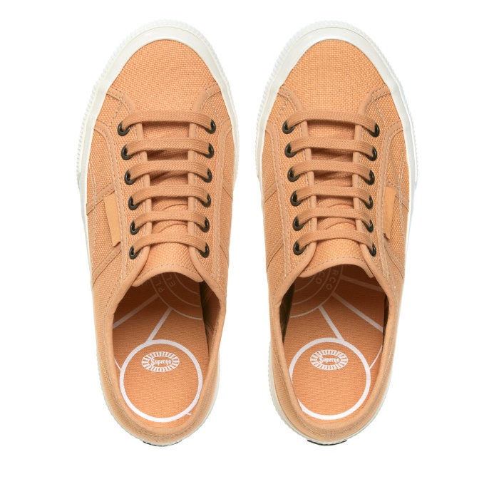 Superga 2706 Og Orange Dusty-White Avorio
