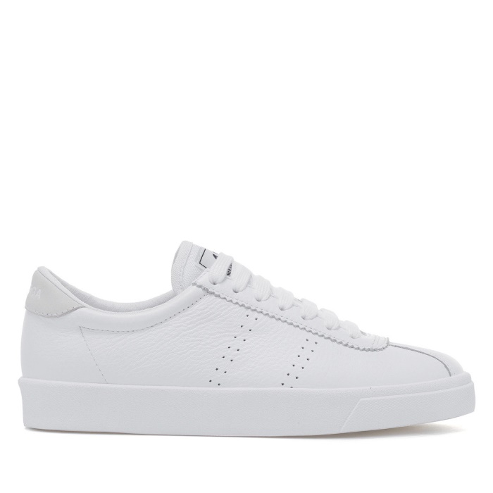 Superga 2843 Club S Comfort Leather Full White White