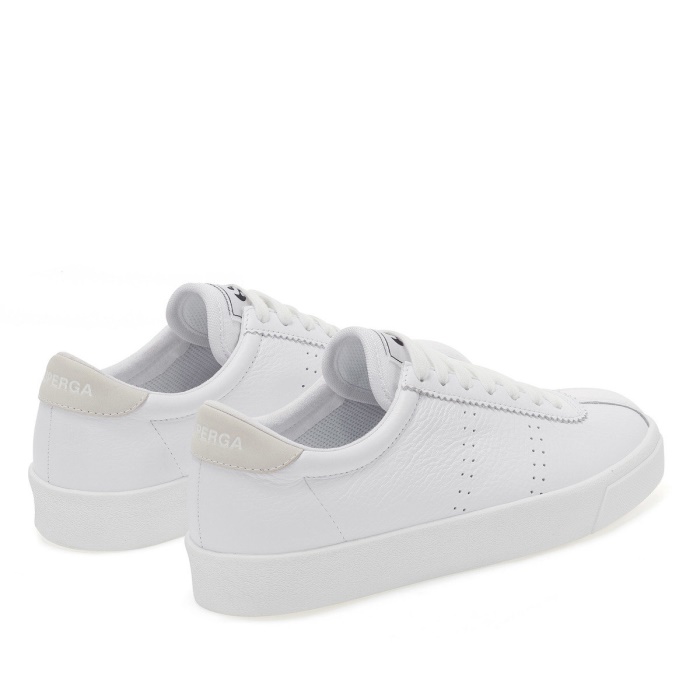 Superga 2843 Club S Comfort Leather Full White White