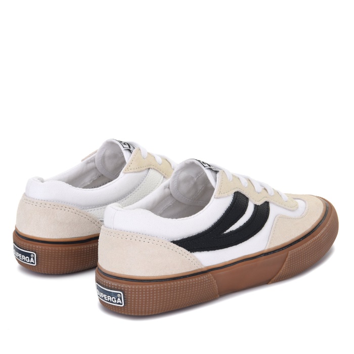 Superga 2941 Revolley Bicolour Swallow White-Black-D