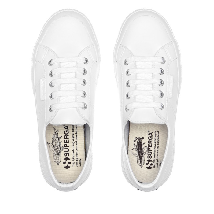 Superga 2750 Corn Based Leather White