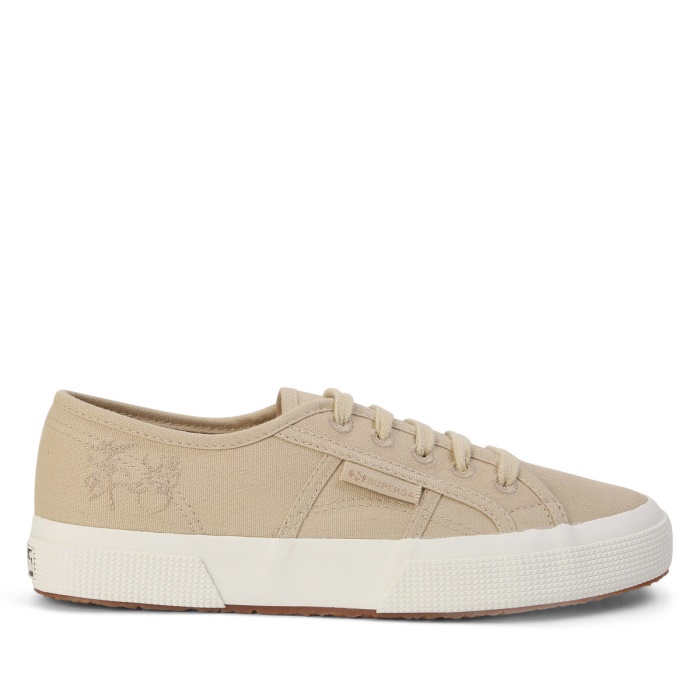 Superga 2750 Natural Dye Embroidery Eclipta Diospyros