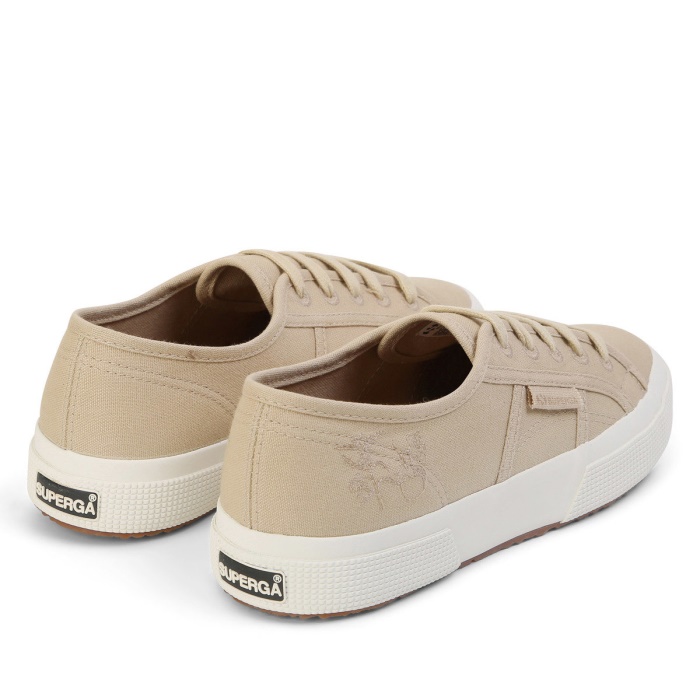Superga 2750 Natural Dye Embroidery Eclipta Diospyros
