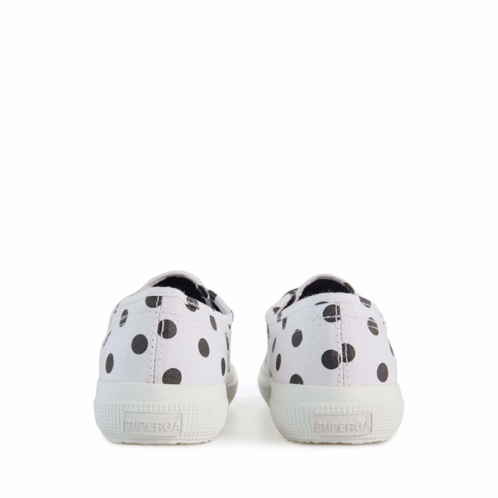 Superga 2750 Polkadots White-Black Dots