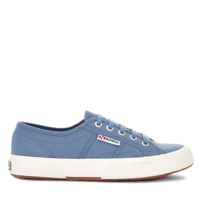 Superga 2750 Cotu Classic Blue Lt Cobalt-F Avorio