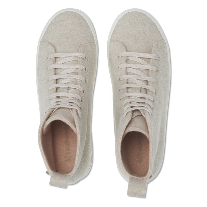 Superga 2644 Alpina Felt Beige Lt-F Avorio