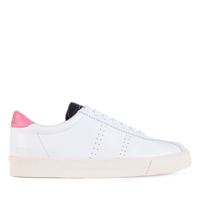 Superga 2843 Superga Sport Club S White-Cotton Candy