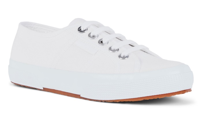 Superga 2750 Cotu Big Eyelets White-Platinum