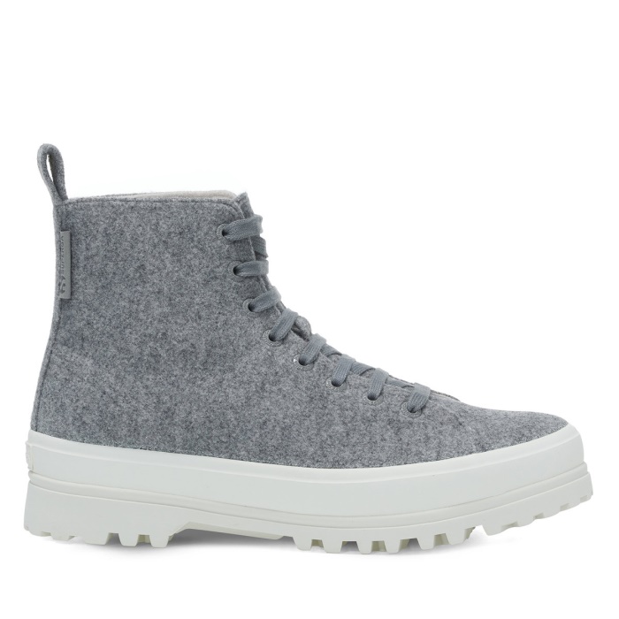 Superga 2644 Alpina Felt Lt Grey-F Avorio