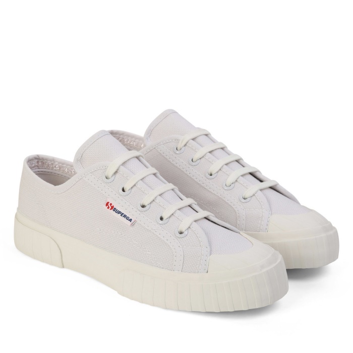 Superga 2630 Cotu Grey Lt-White Avorio