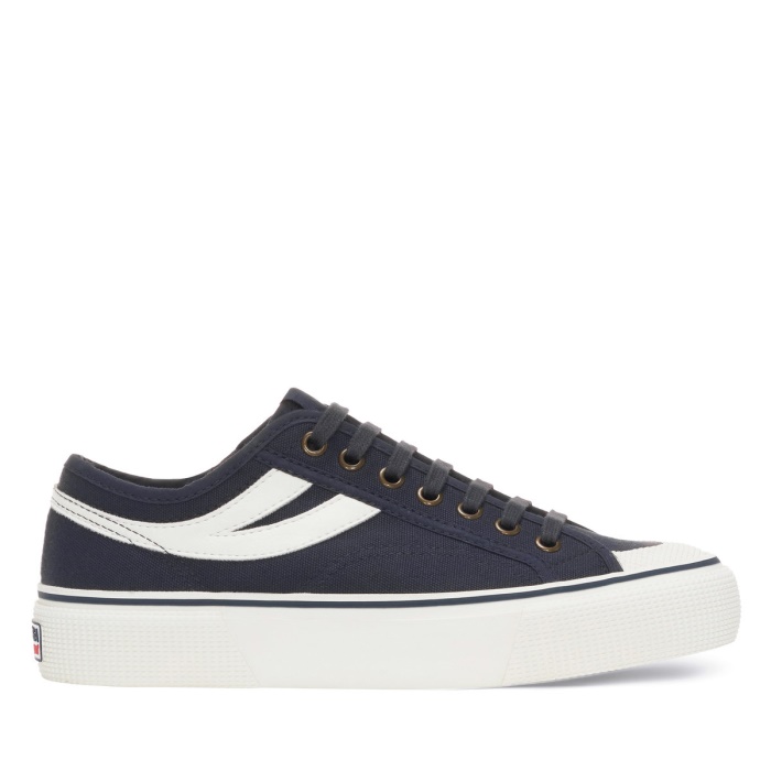 Superga 2750 Panatta 3.0 Blue Grey Dk White Avorio