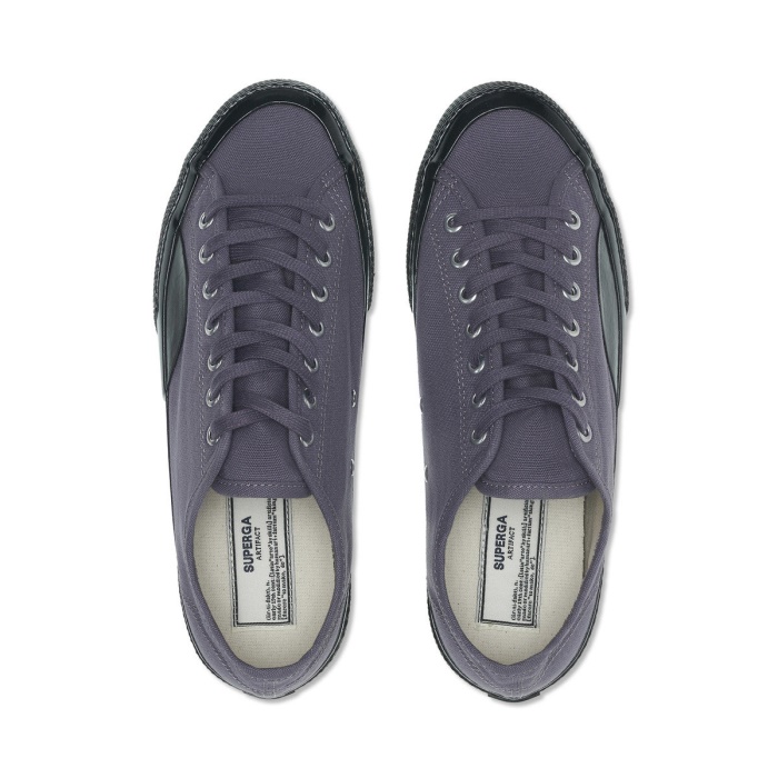 Superga 2431 Vietnam Canvas Grey Storm-Black