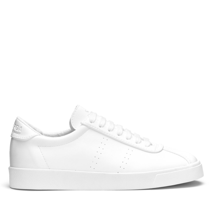 Superga 2843 Club S Corn Based Leather White