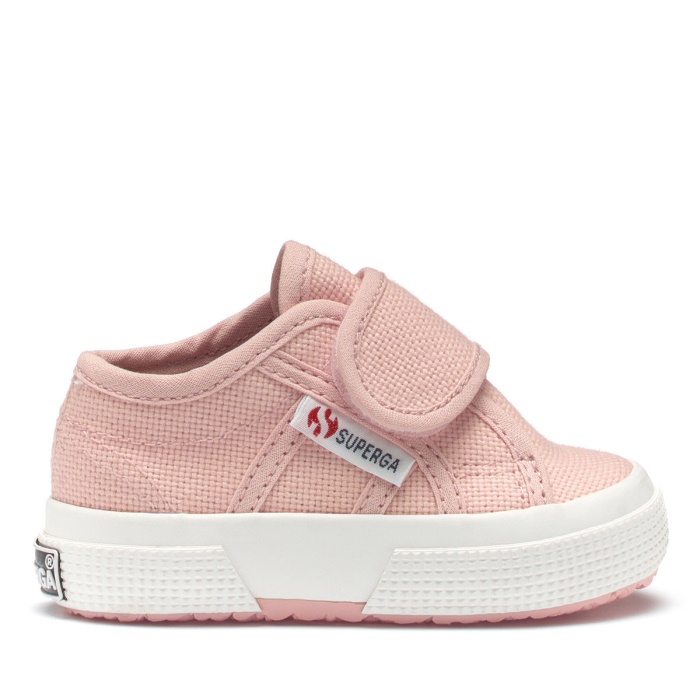 Superga 2750 Bstrap Baby Pink Blush-F Avorio