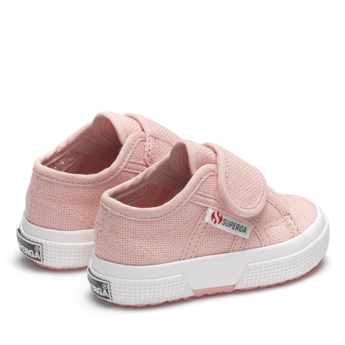 Superga 2750 Bstrap Baby Pink Blush-F Avorio