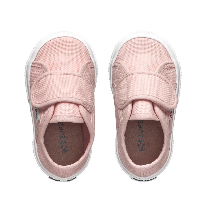 Superga 2750 Bstrap Baby Pink Blush-F Avorio