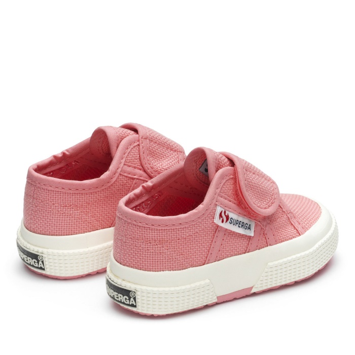 Superga 2750 Bstrap Baby Pink - F Avorio