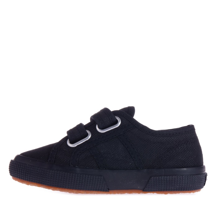 Superga 2750 Jstrap Classic Kids Full Black