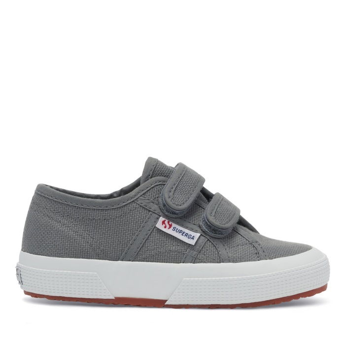Superga 2750 Jstrap Classic Kids Grey Sage