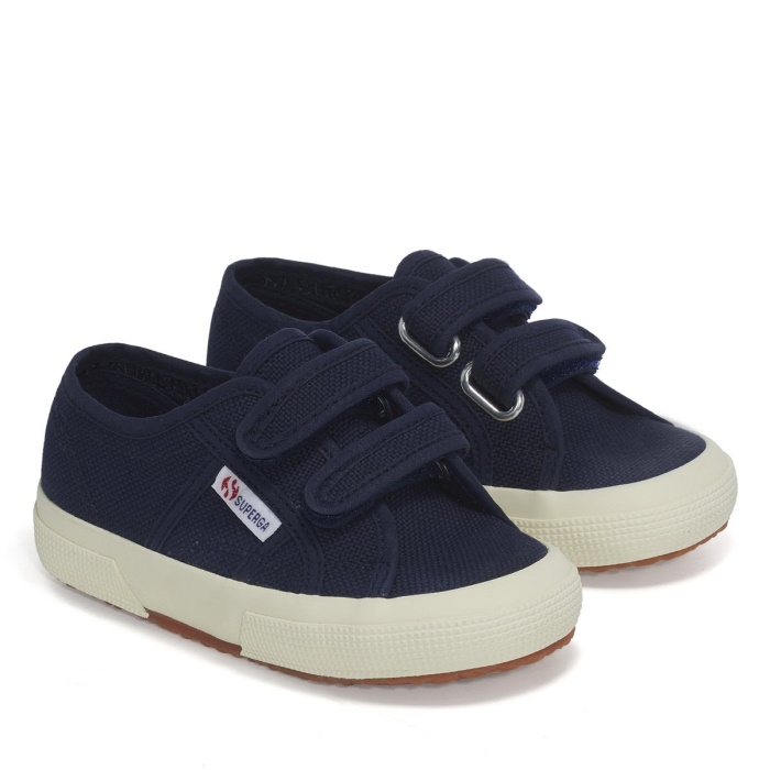 Superga 2750 Jstrap Classic Kids Navy